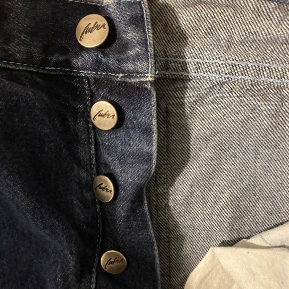 FUBU Classic Stretch Bootcut Womens Jeans Size 11/12 Mid Rise Medium Wash Blue - Picture 7 of 11